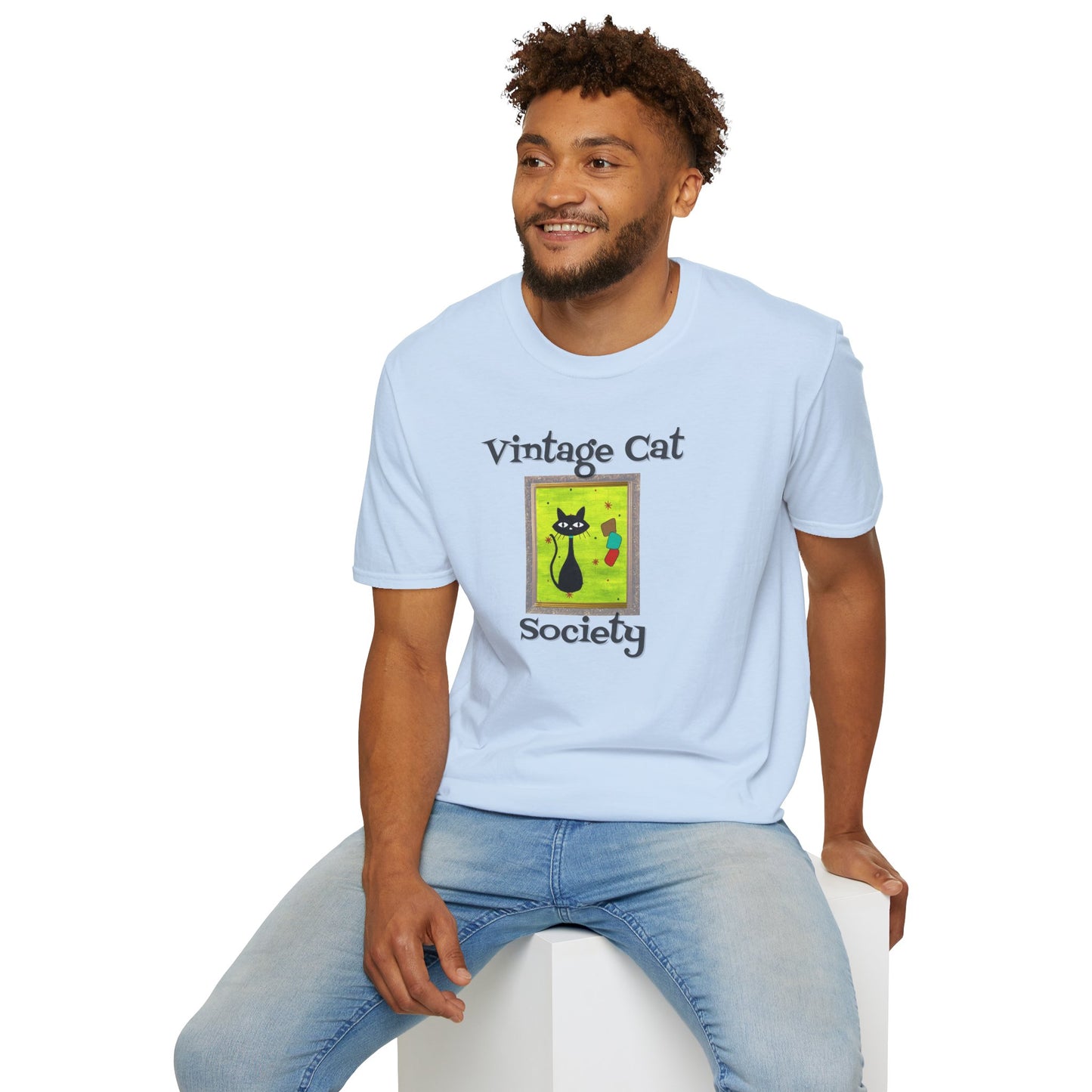 Vintage Cat Society T-Shirt