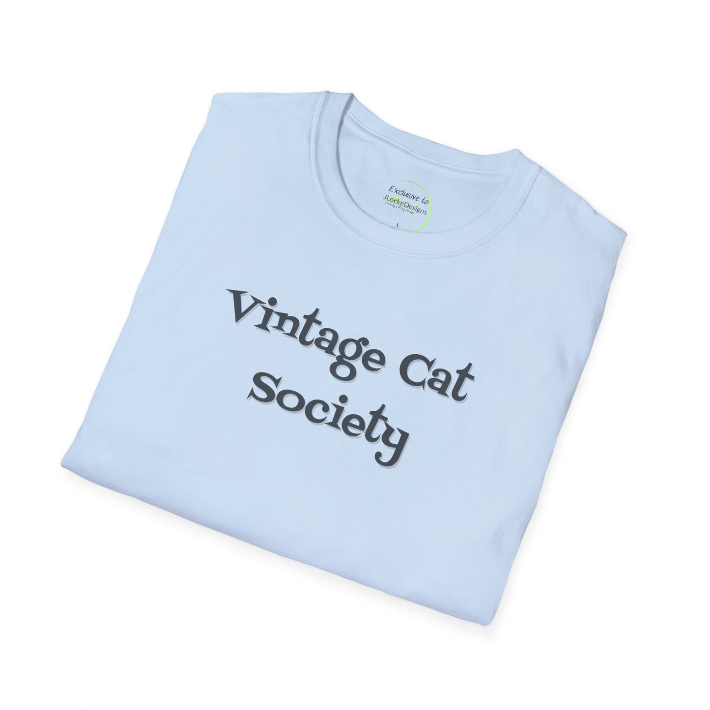 Vintage Cat Society T-Shirt