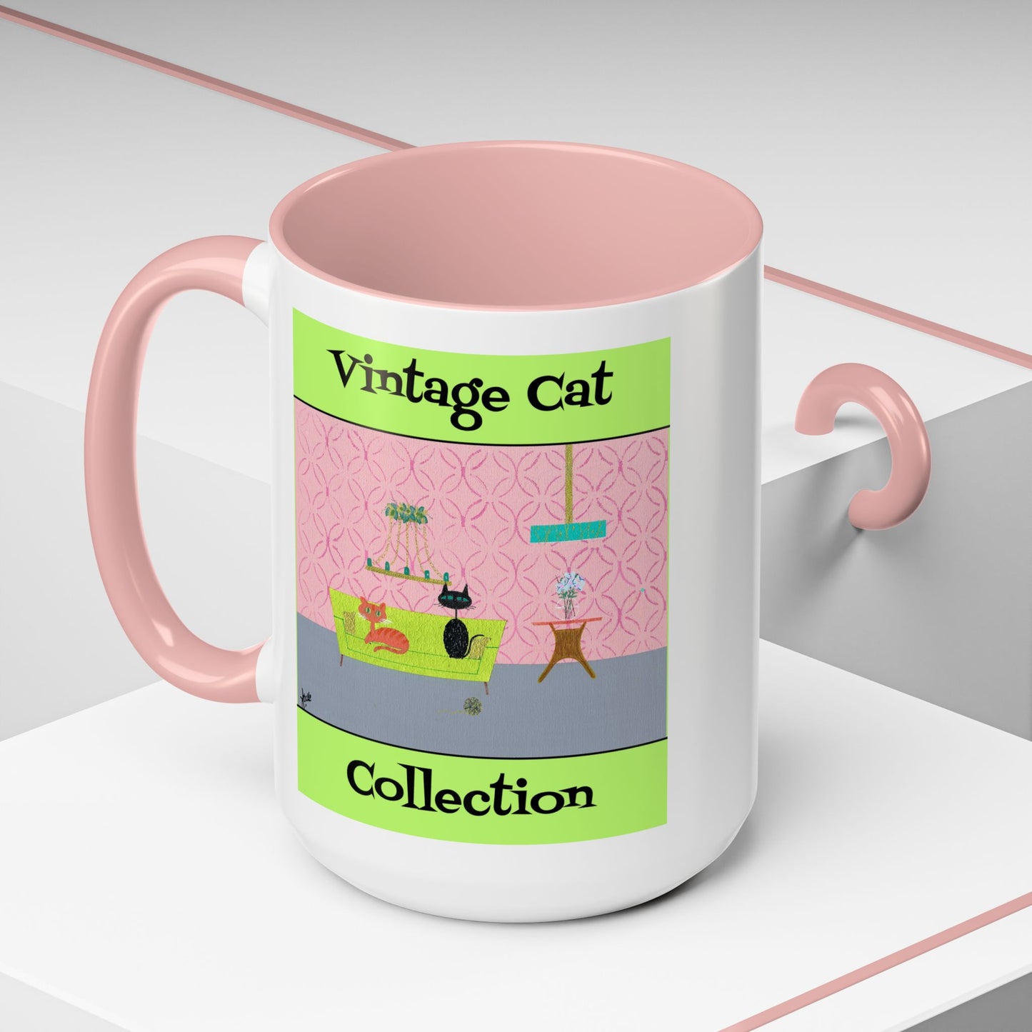 Vintage Cat Collection Coffee Mug