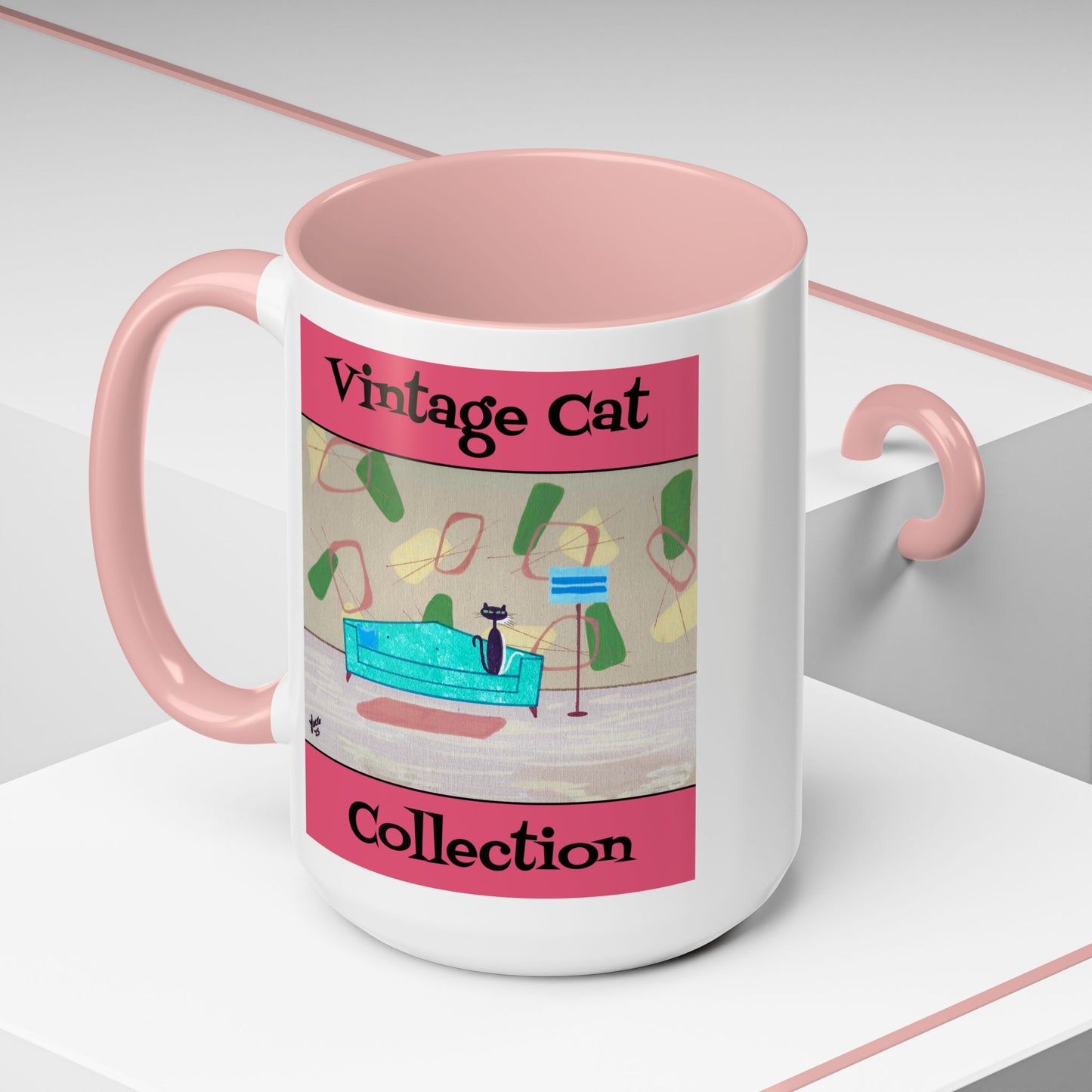 Vintage Cat Collection Coffee Mug