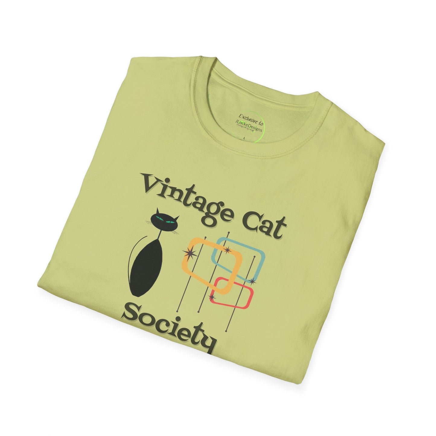 Vintage Cat Society T-Shirt