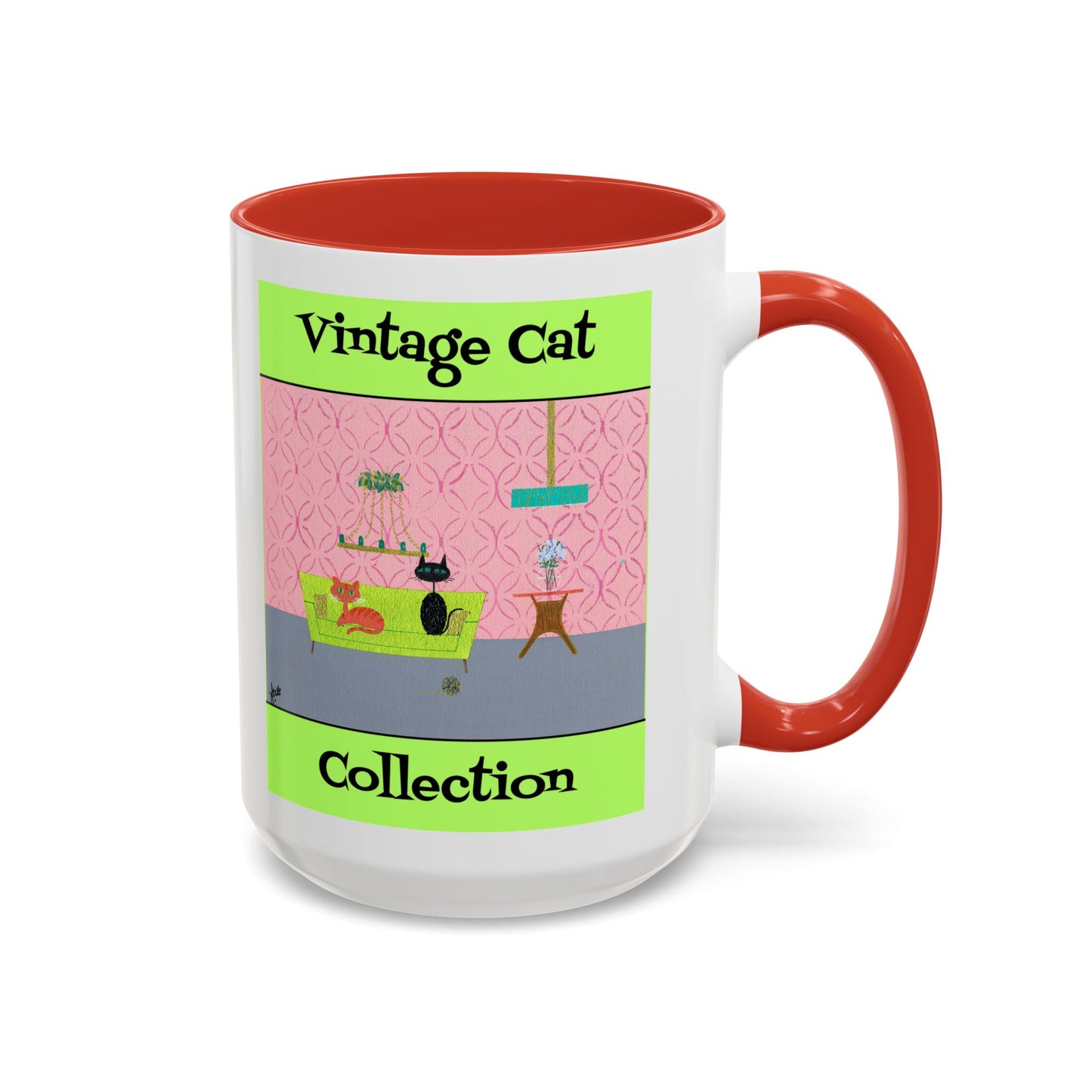 Vintage Cat Collection Coffee Mug