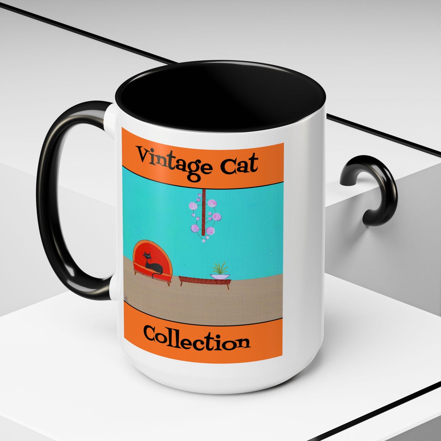 Vintage Cat Collection Coffee Mug