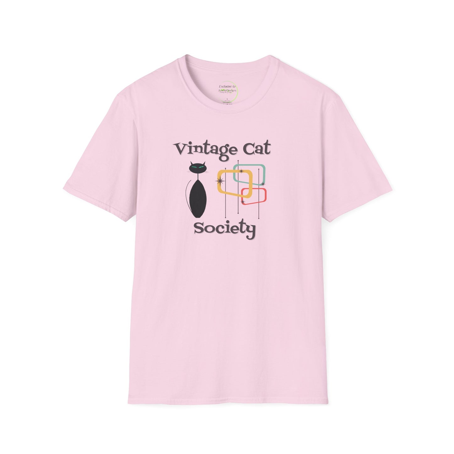 Vintage Cat Society T-Shirt