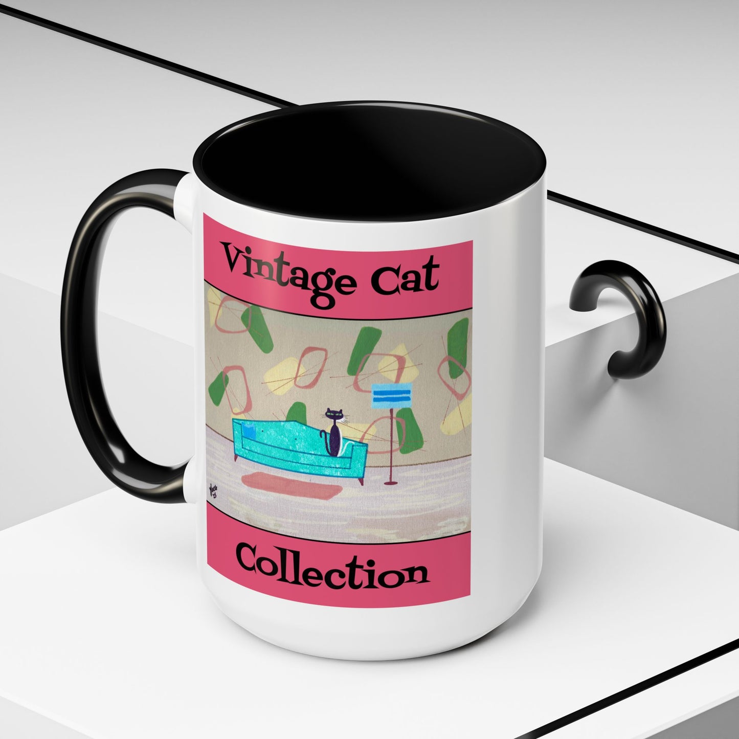 Vintage Cat Collection Coffee Mug