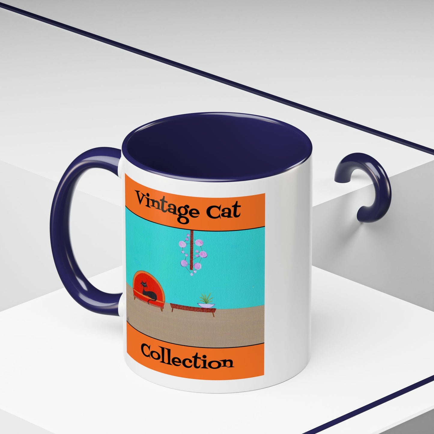 Vintage Cat Collection Coffee Mug