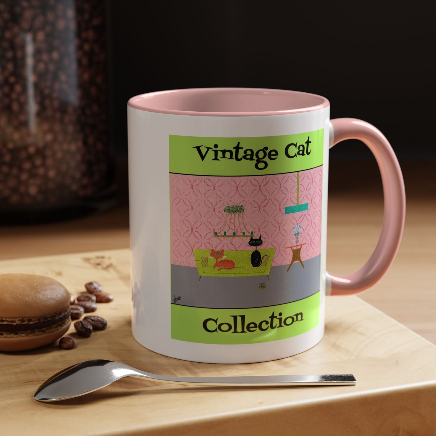 Vintage Cat Collection Coffee Mug