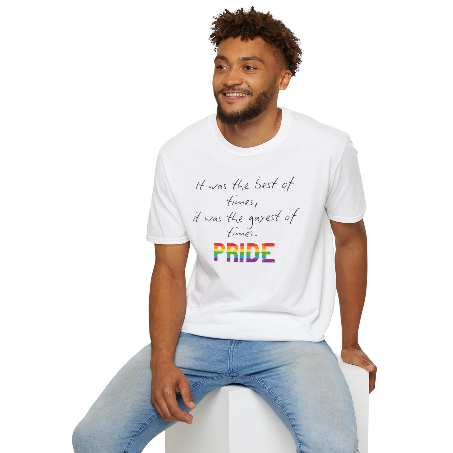 Pride T-Shirt with Quote and Diversity