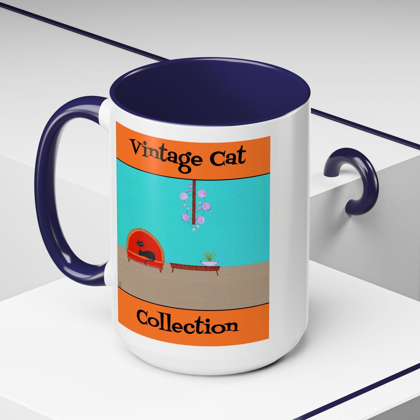 Vintage Cat Collection Coffee Mug