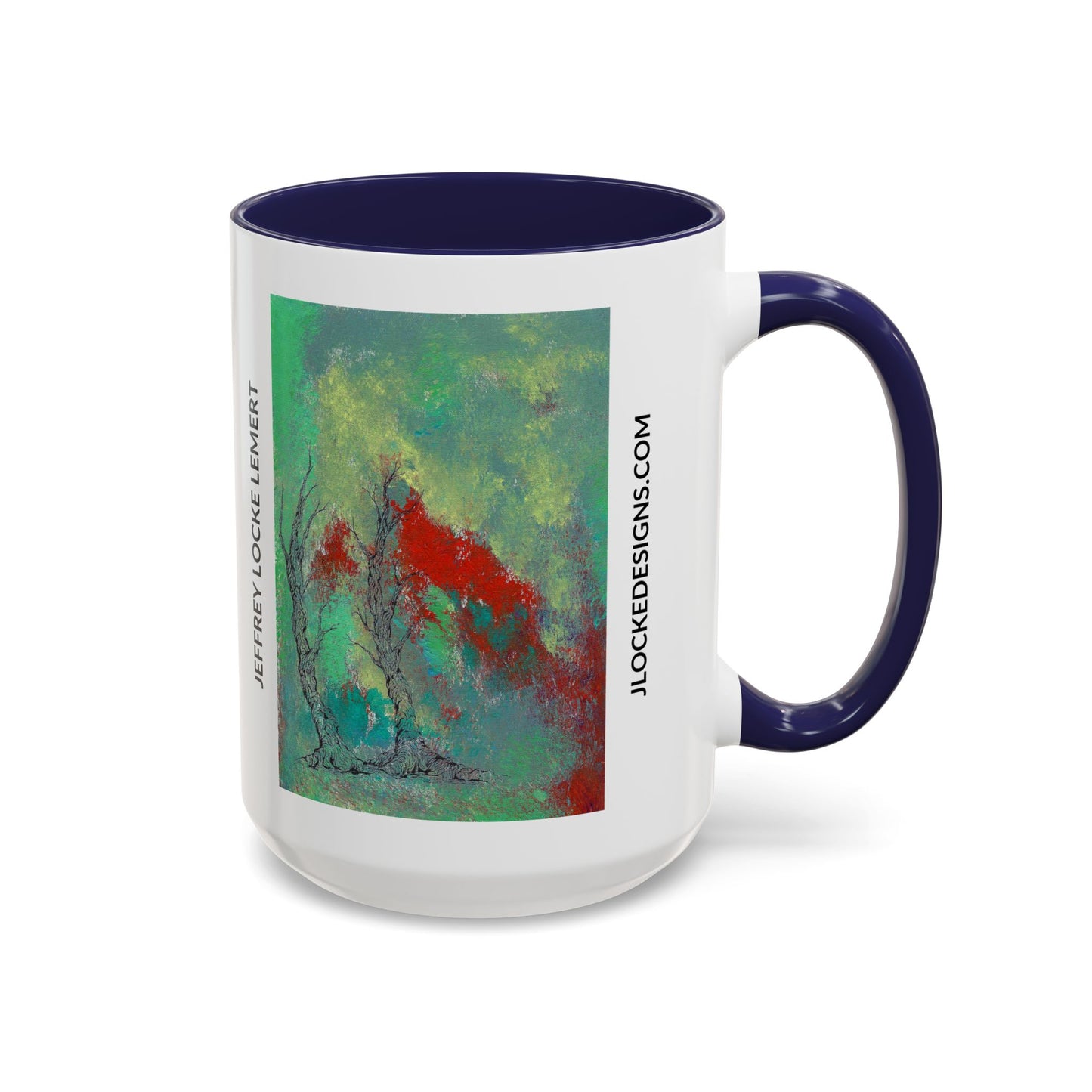 Coffee Mug With Original Art Design Retro Done This Way