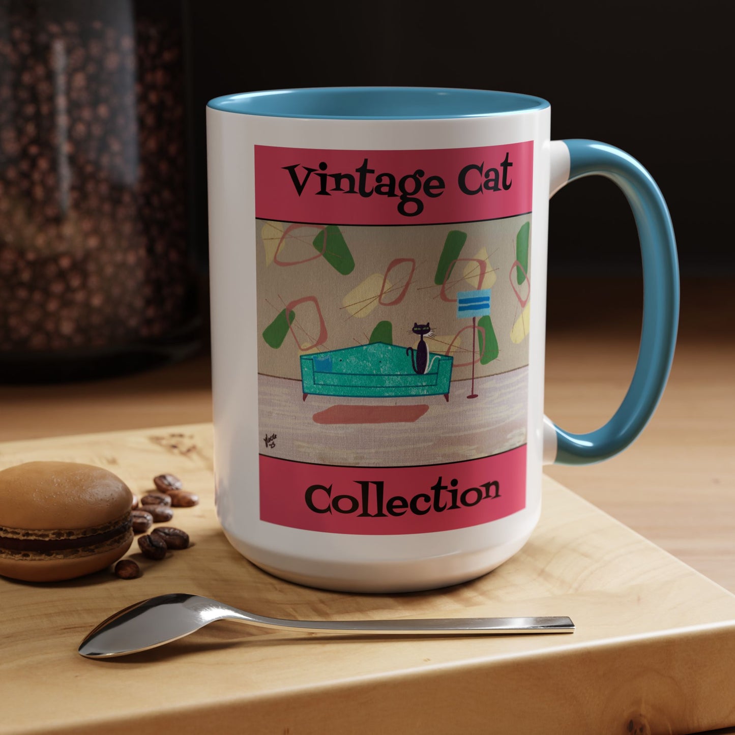 Vintage Cat Collection Coffee Mug