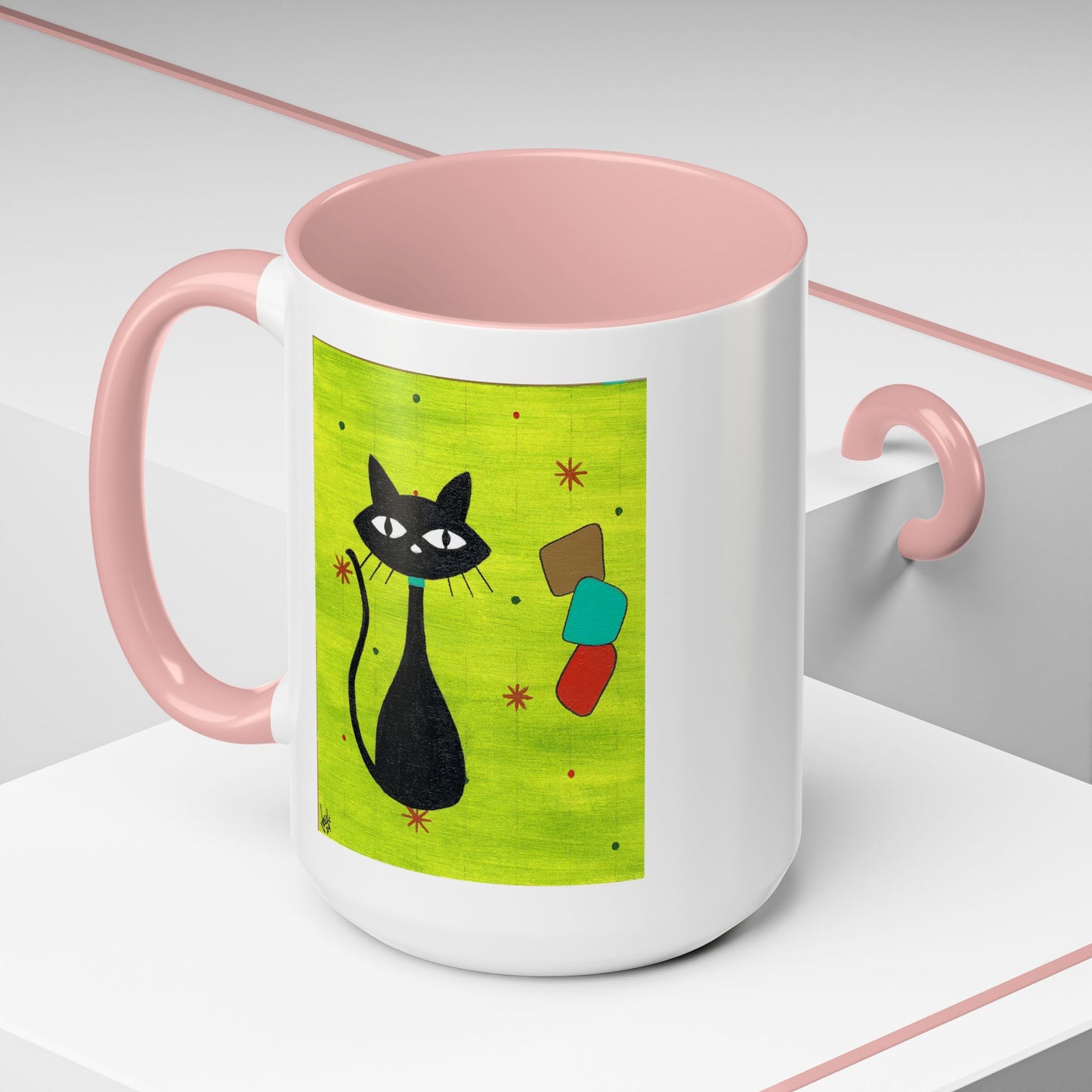 Mug - Play Time Fun Retro Artwork Coffee Mug (11, 15oz)