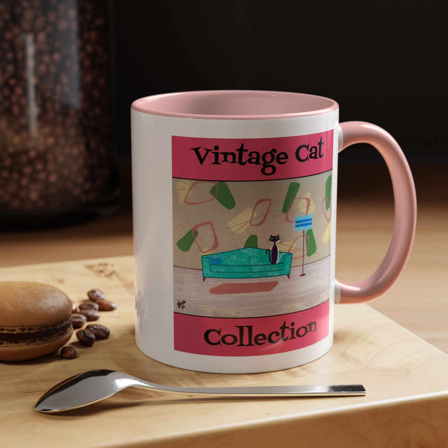 Vintage Cat Collection Coffee Mug