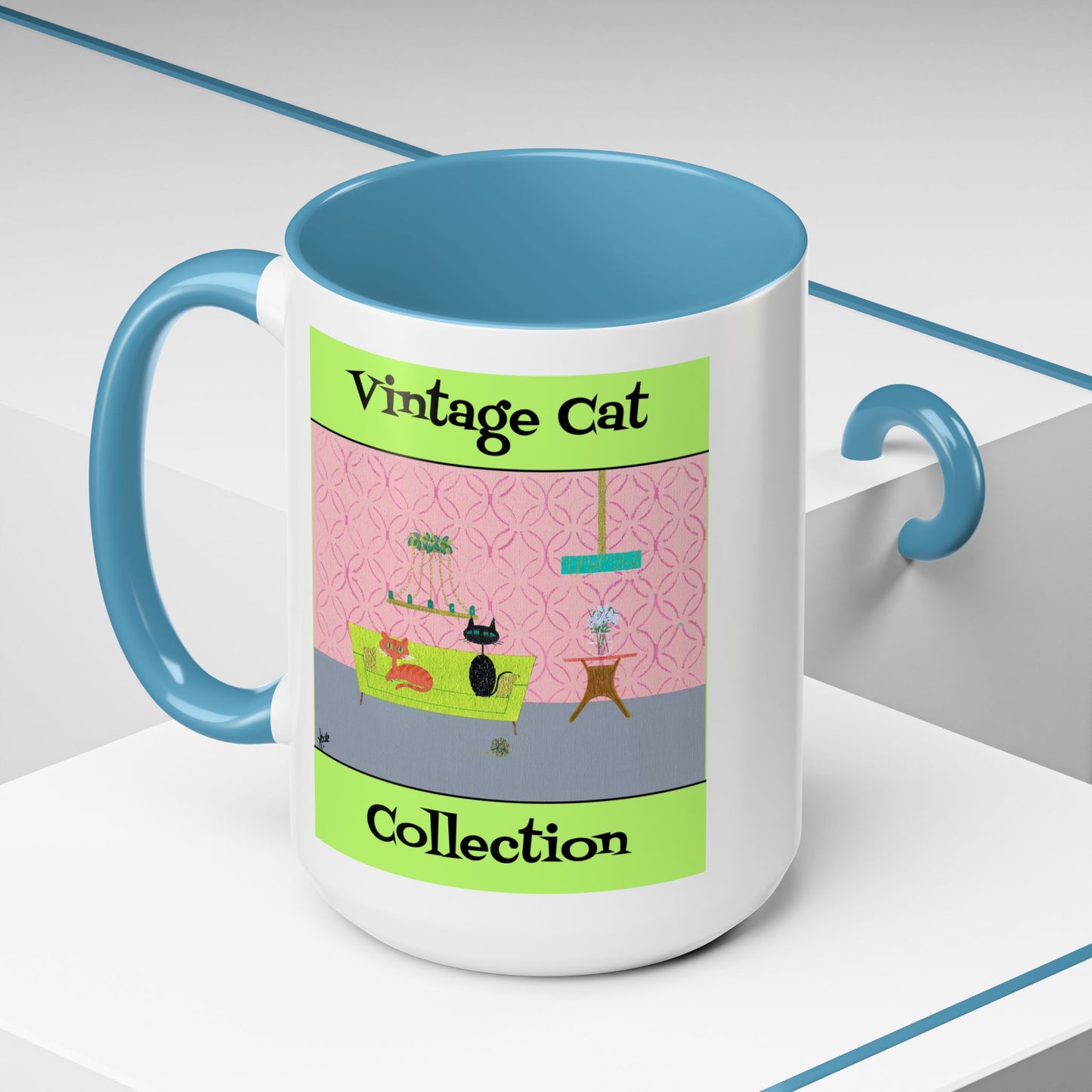 Vintage Cat Collection Coffee Mug