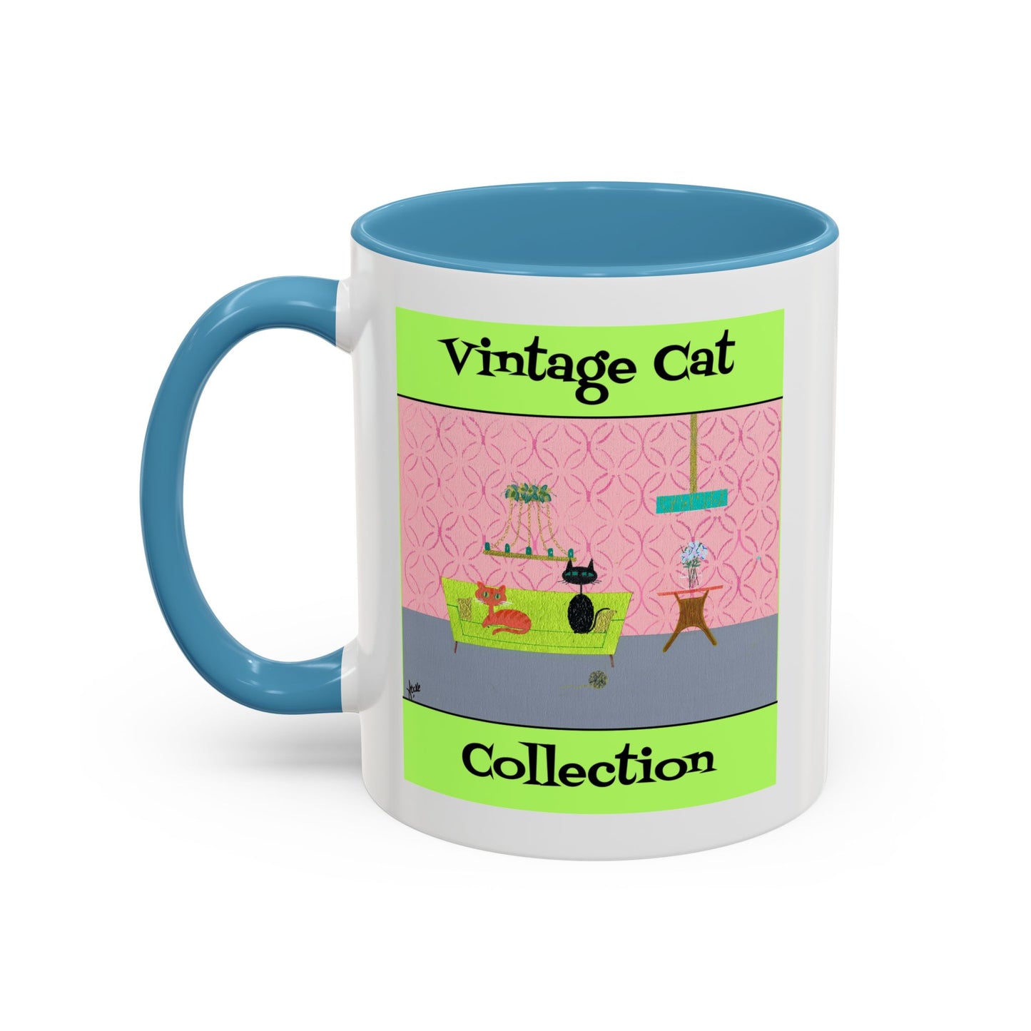 Vintage Cat Collection Coffee Mug