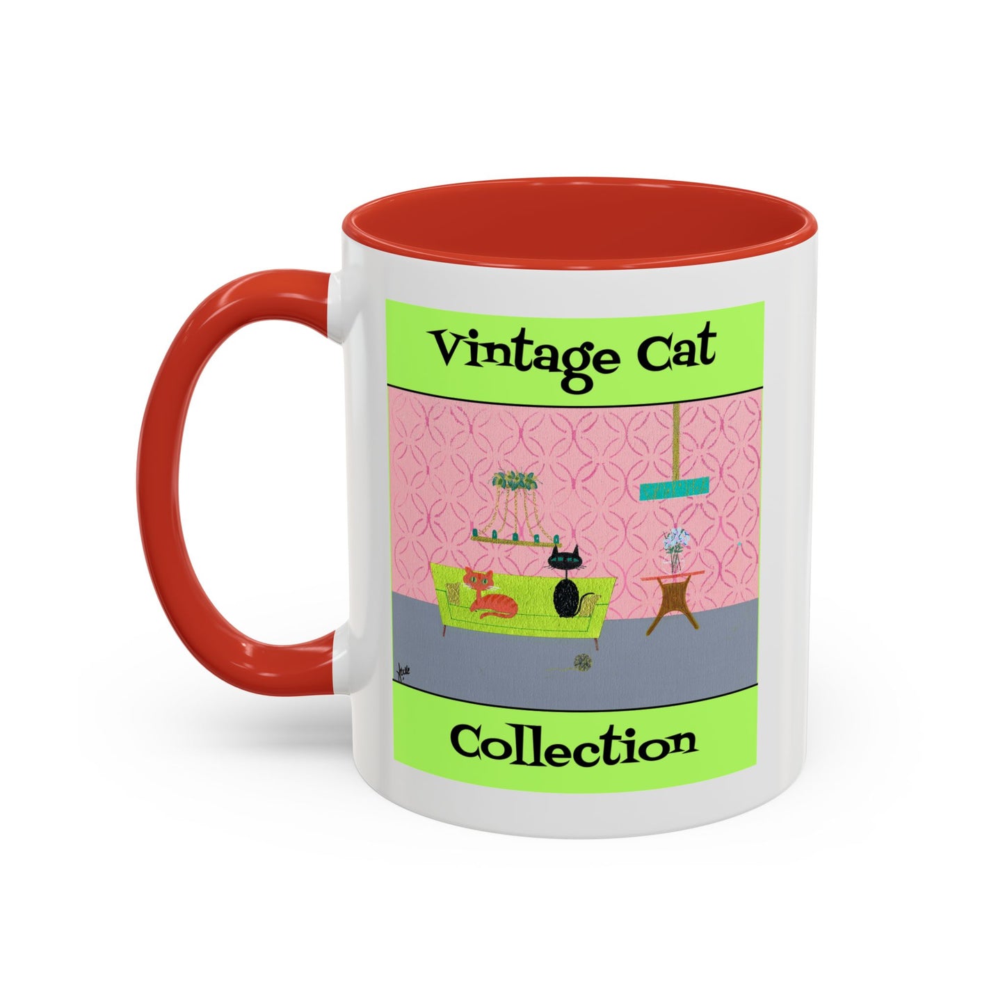 Vintage Cat Collection Coffee Mug