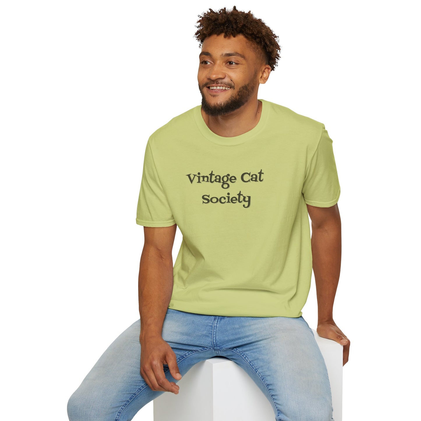 Vintage Cat Society T-Shirt