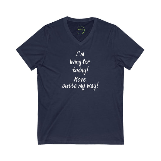 V-Neck T-Shirt Fun Quote Women's Tee