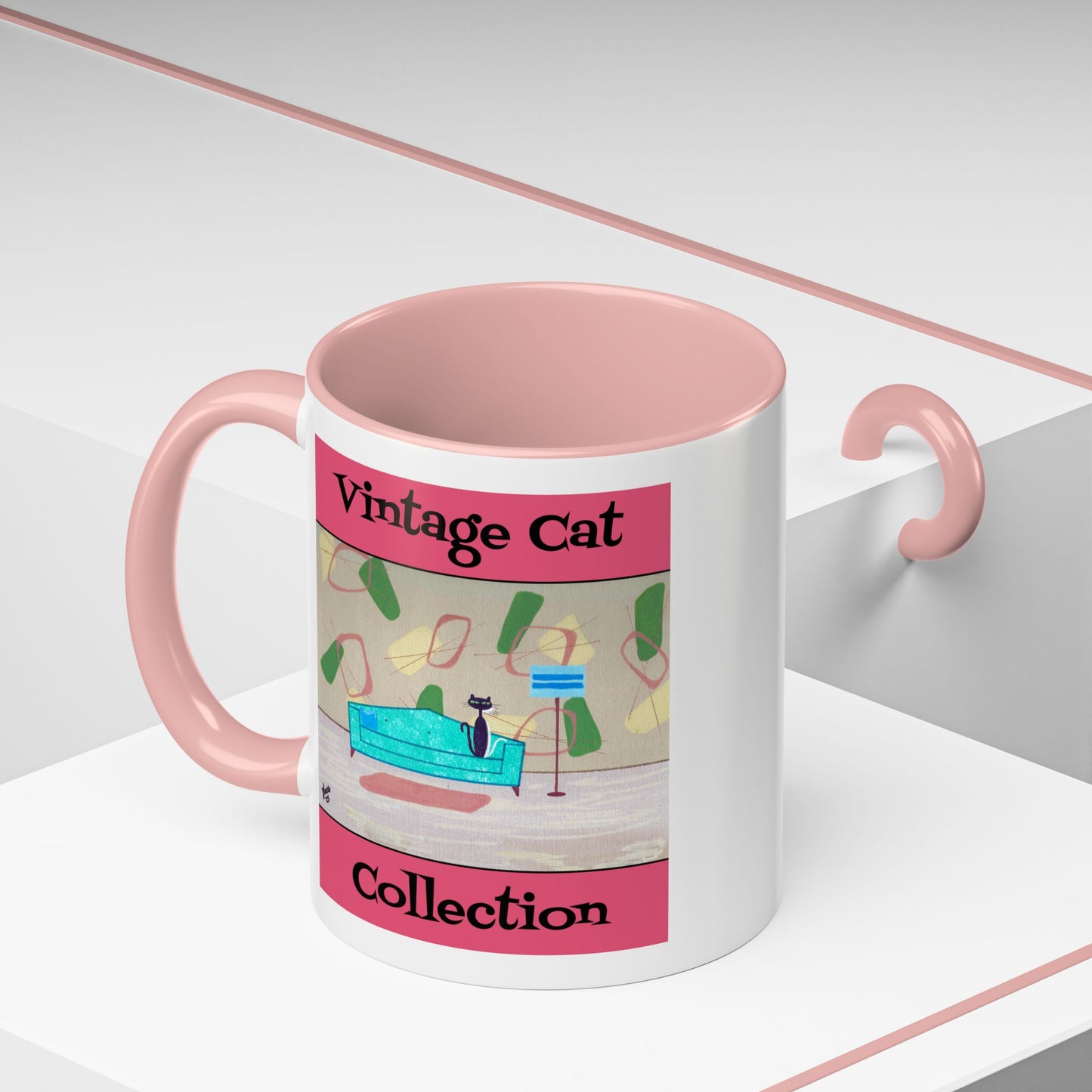 Vintage Cat Collection Coffee Mug