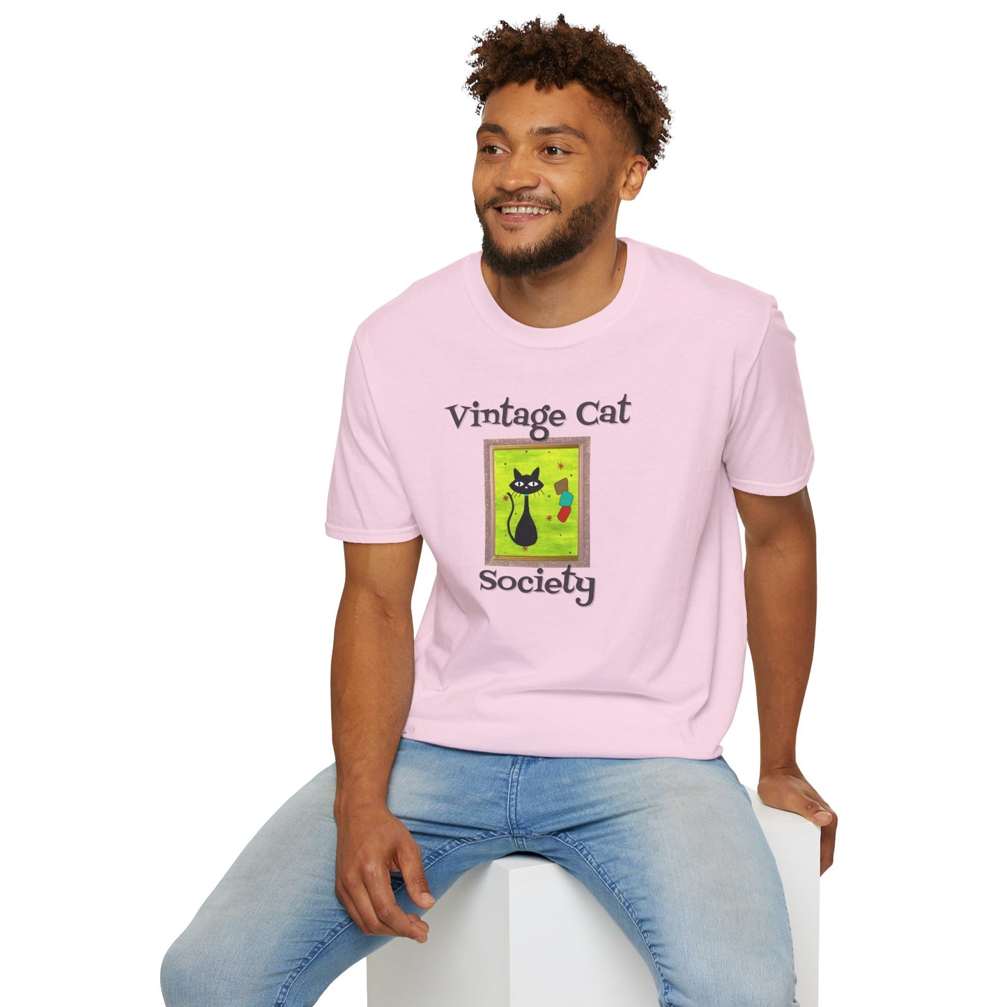 Vintage Cat Society T-Shirt