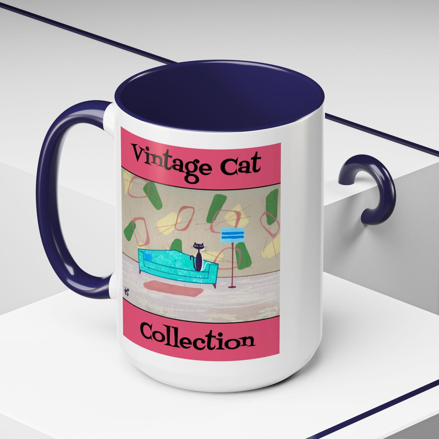 Vintage Cat Collection Coffee Mug