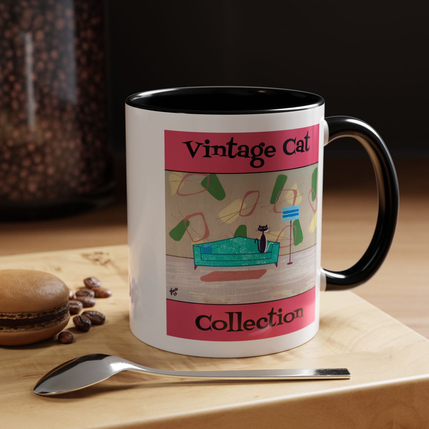 Vintage Cat Collection Coffee Mug
