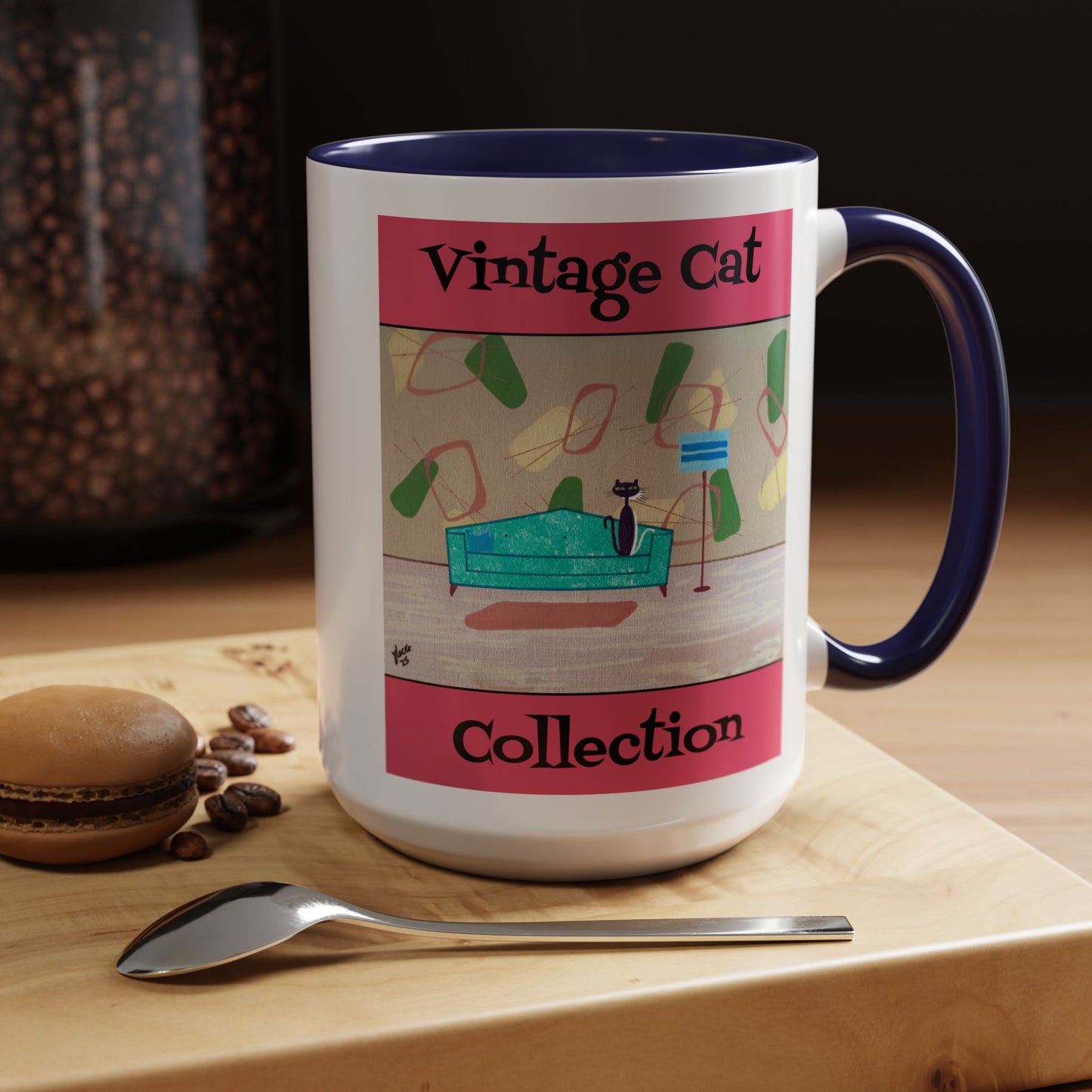Vintage Cat Collection Coffee Mug