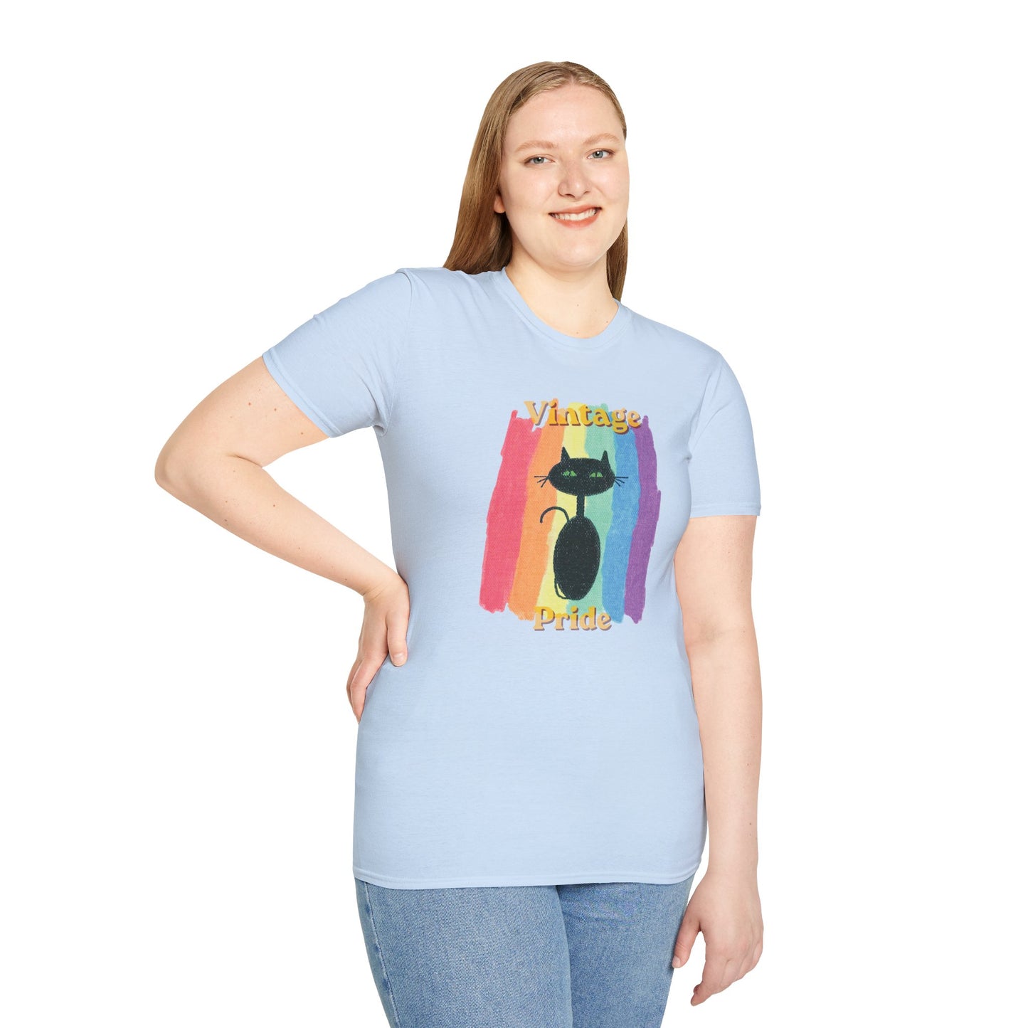 Vintage Pride With Cat Image