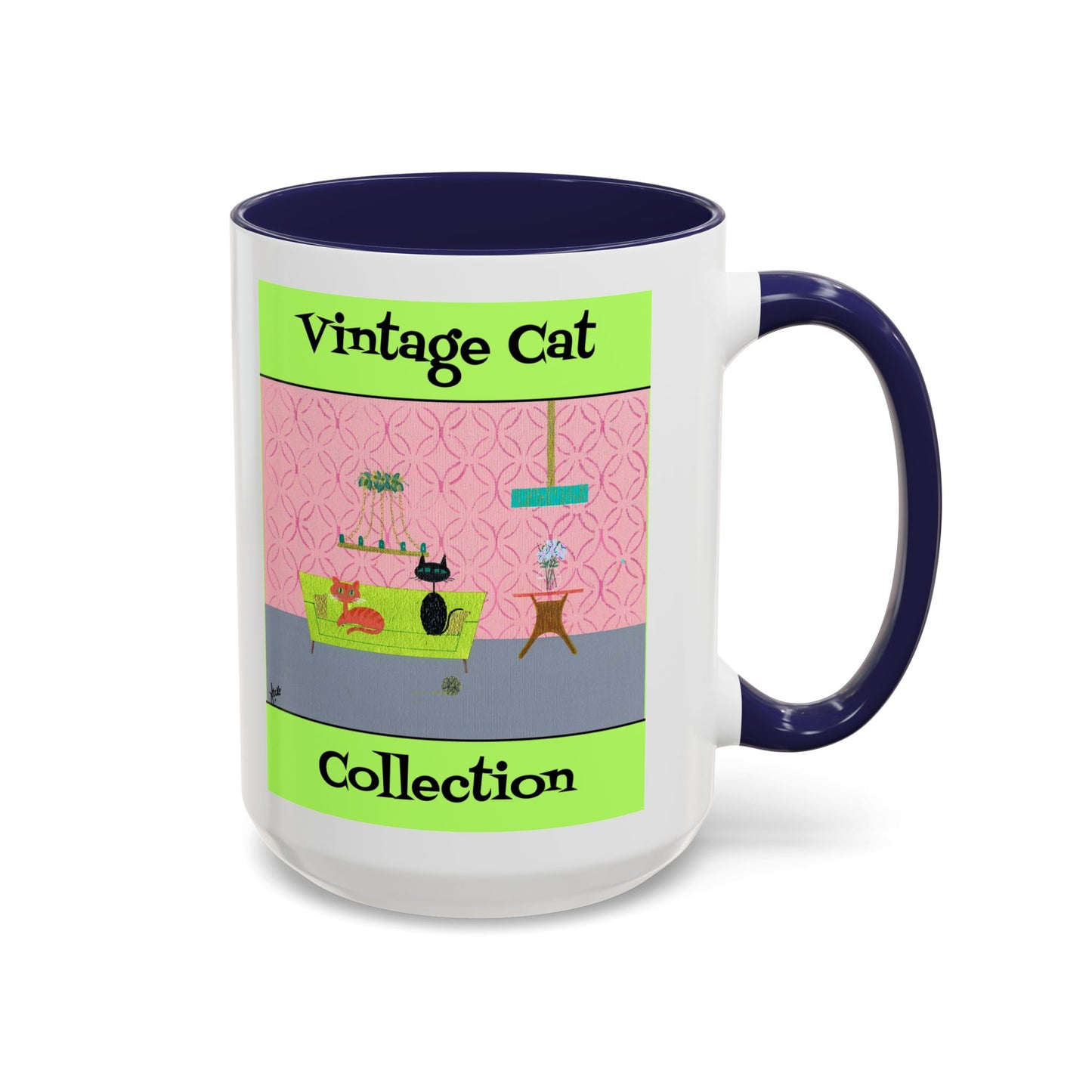 Vintage Cat Collection Coffee Mug