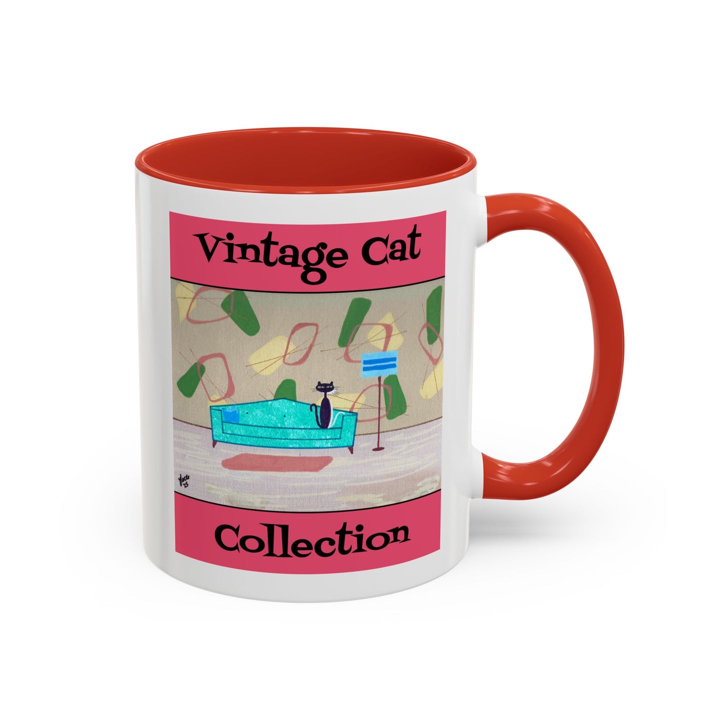 Vintage Cat Collection Coffee Mug