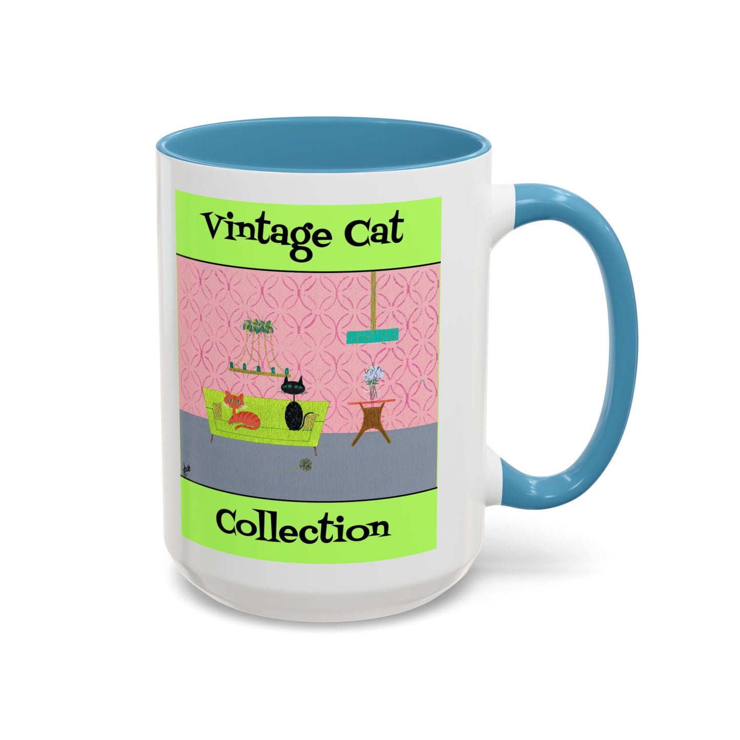 Vintage Cat Collection Coffee Mug