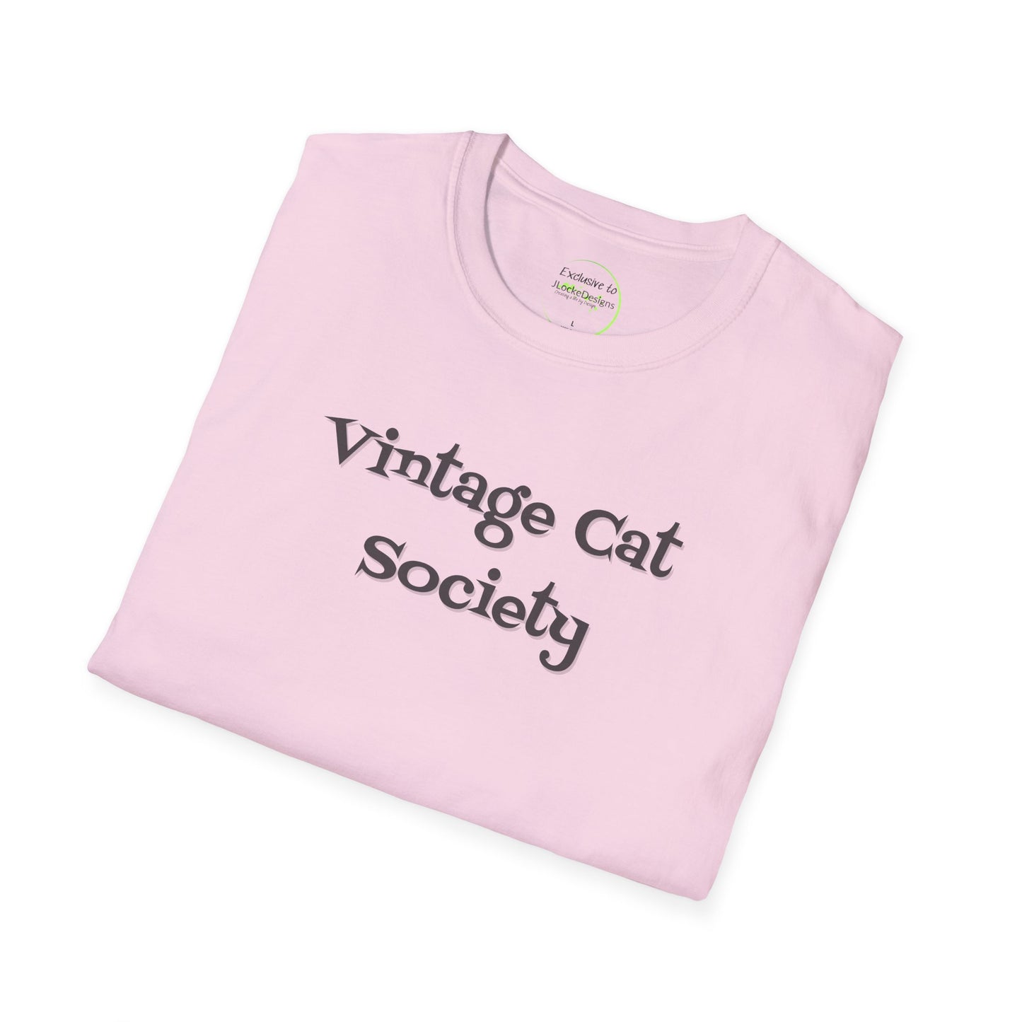 Vintage Cat Society T-Shirt