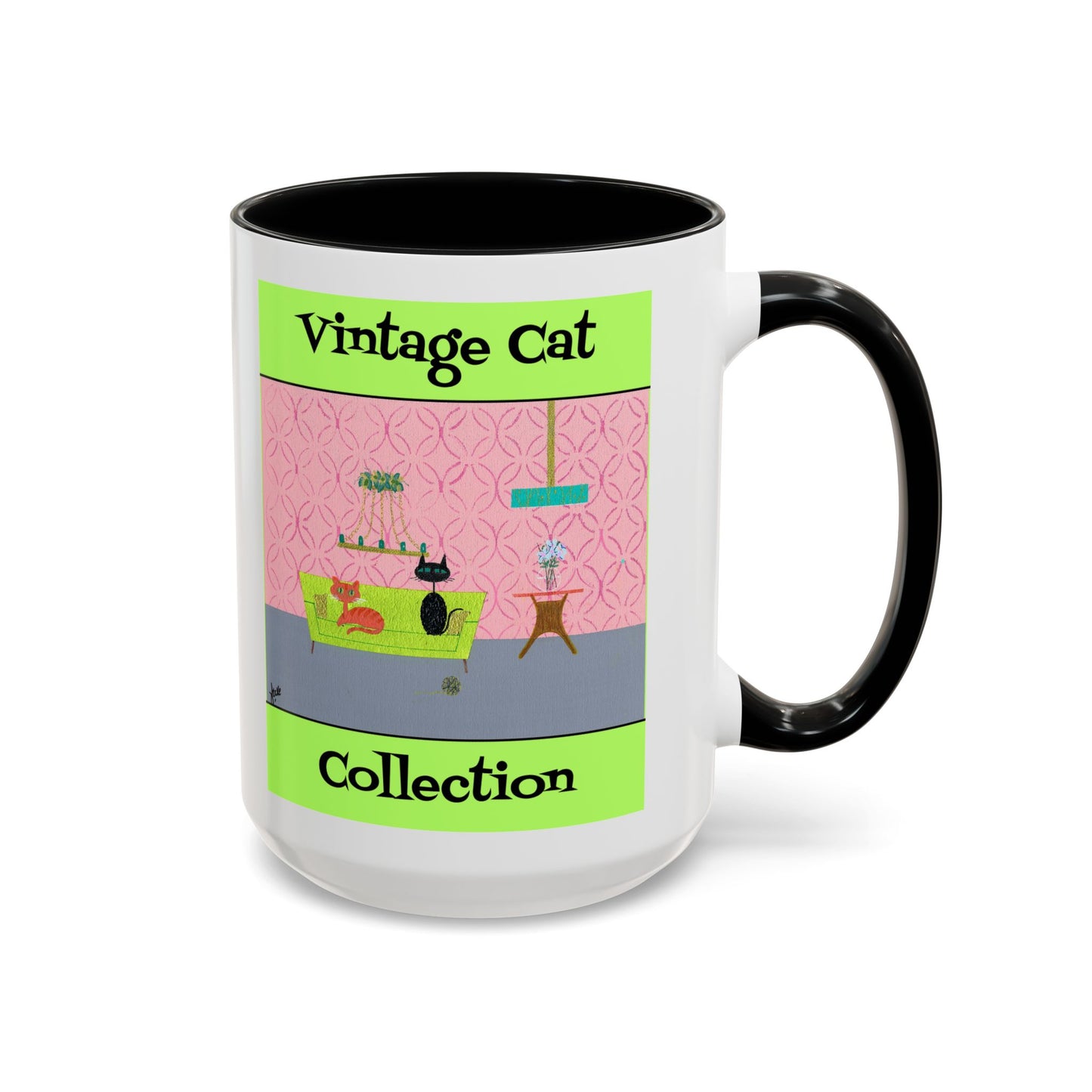 Vintage Cat Collection Coffee Mug