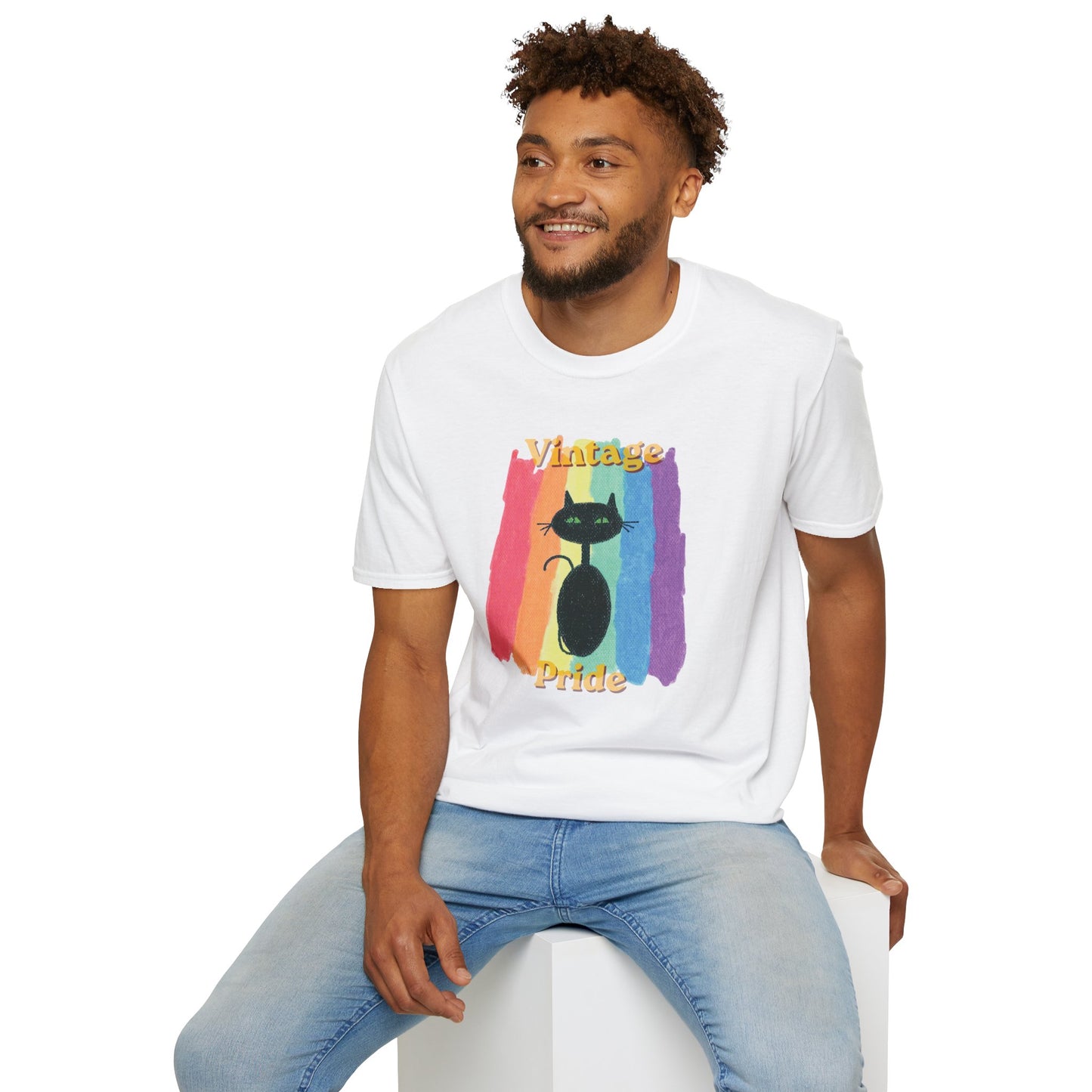 Vintage Pride With Cat Image