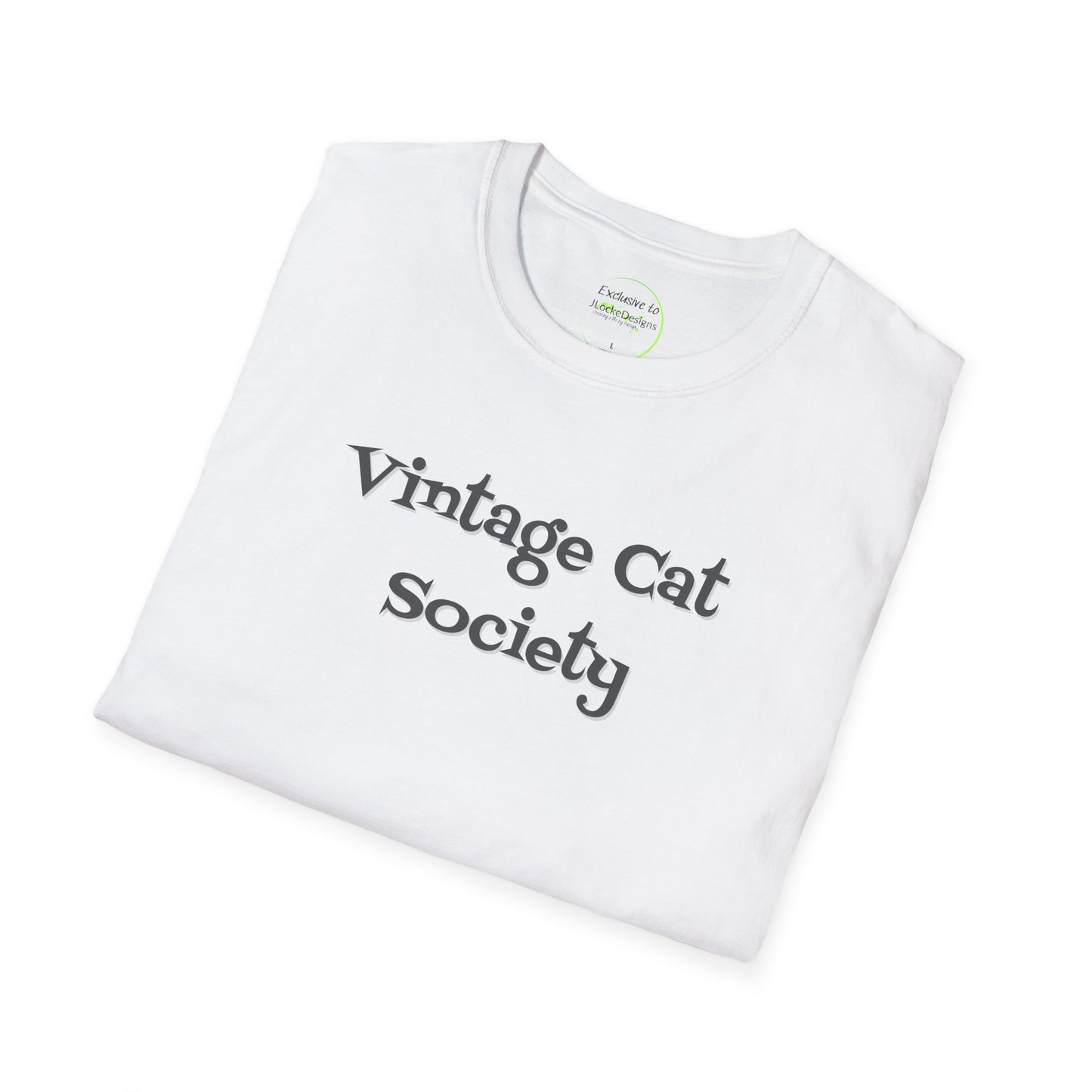Vintage Cat Society T-Shirt