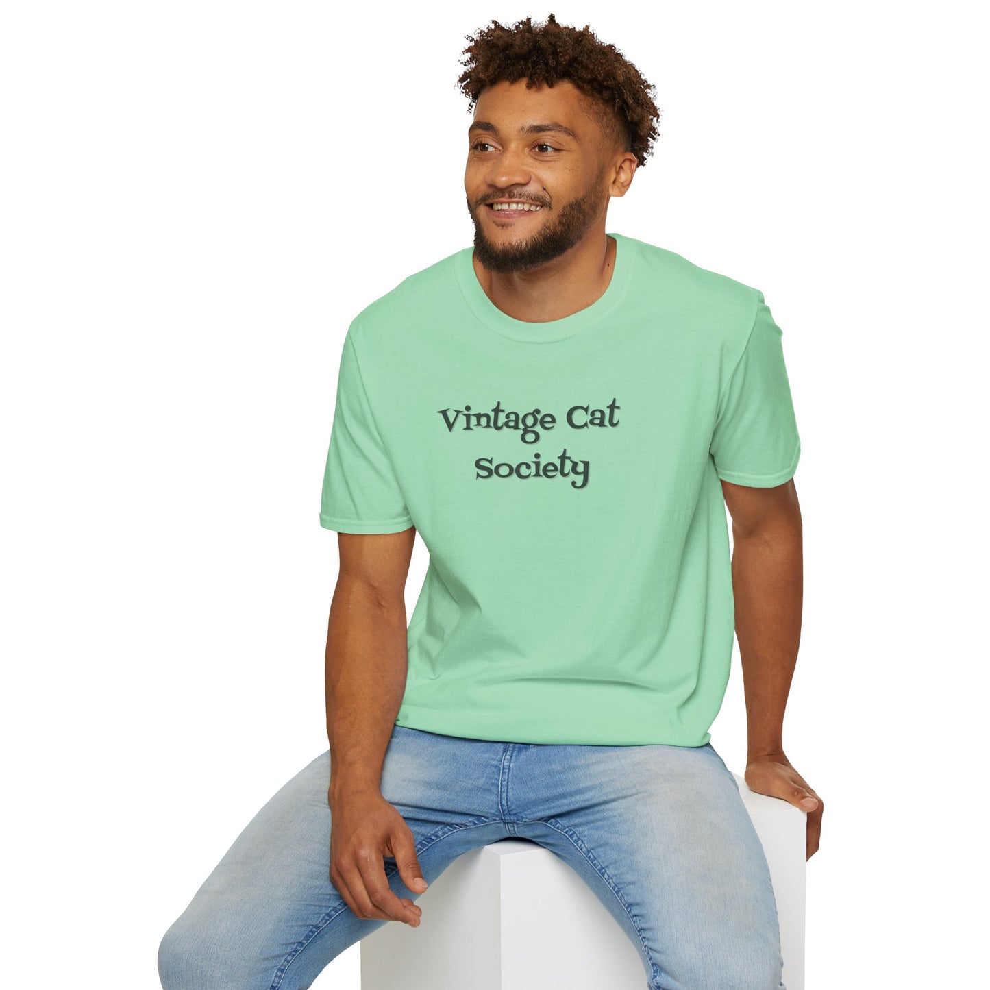 Vintage Cat Society T-Shirt