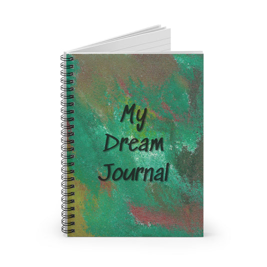 Dream Journal Notebook. Abstract Design For Keeping Track Of Your Dreams