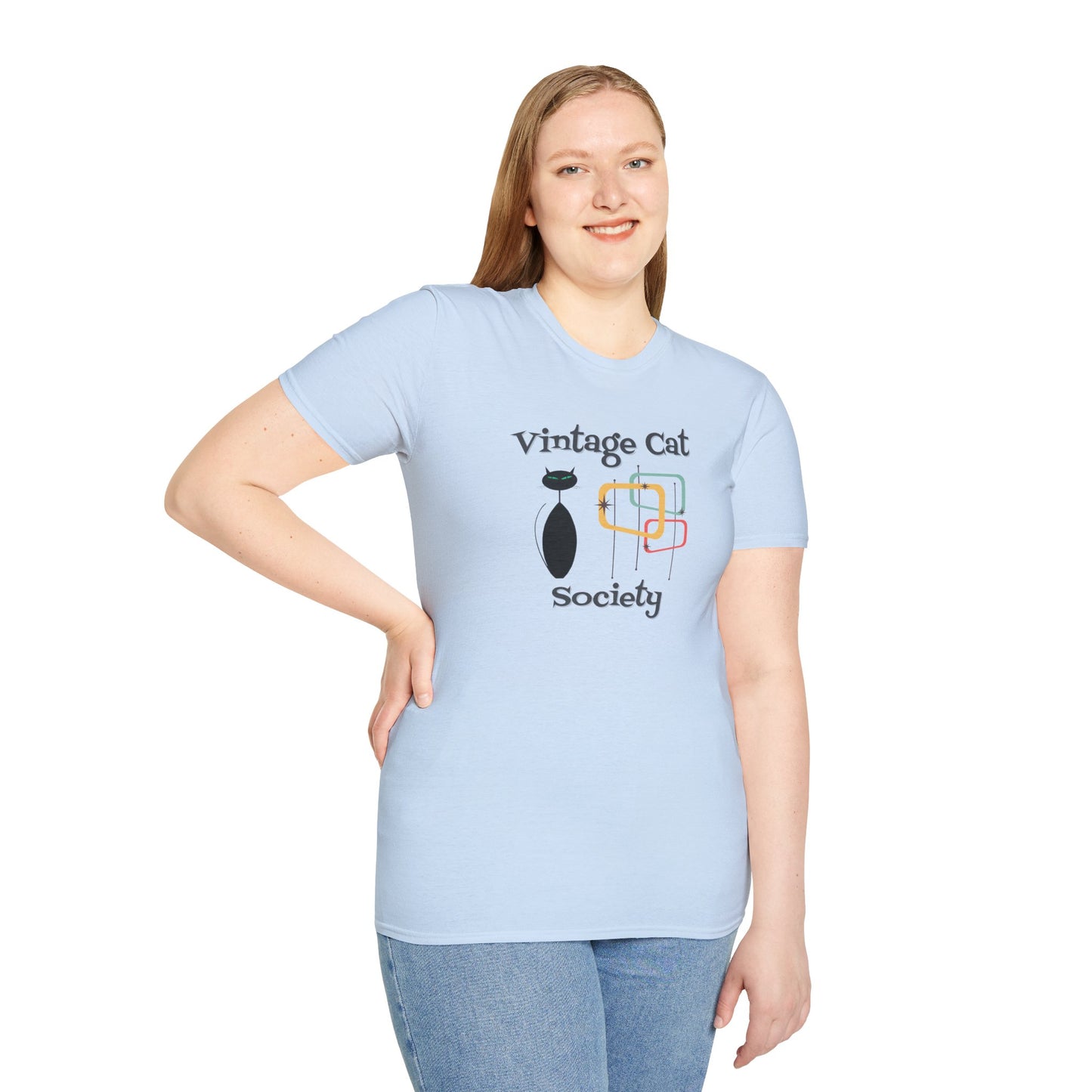 Vintage Cat Society T-Shirt
