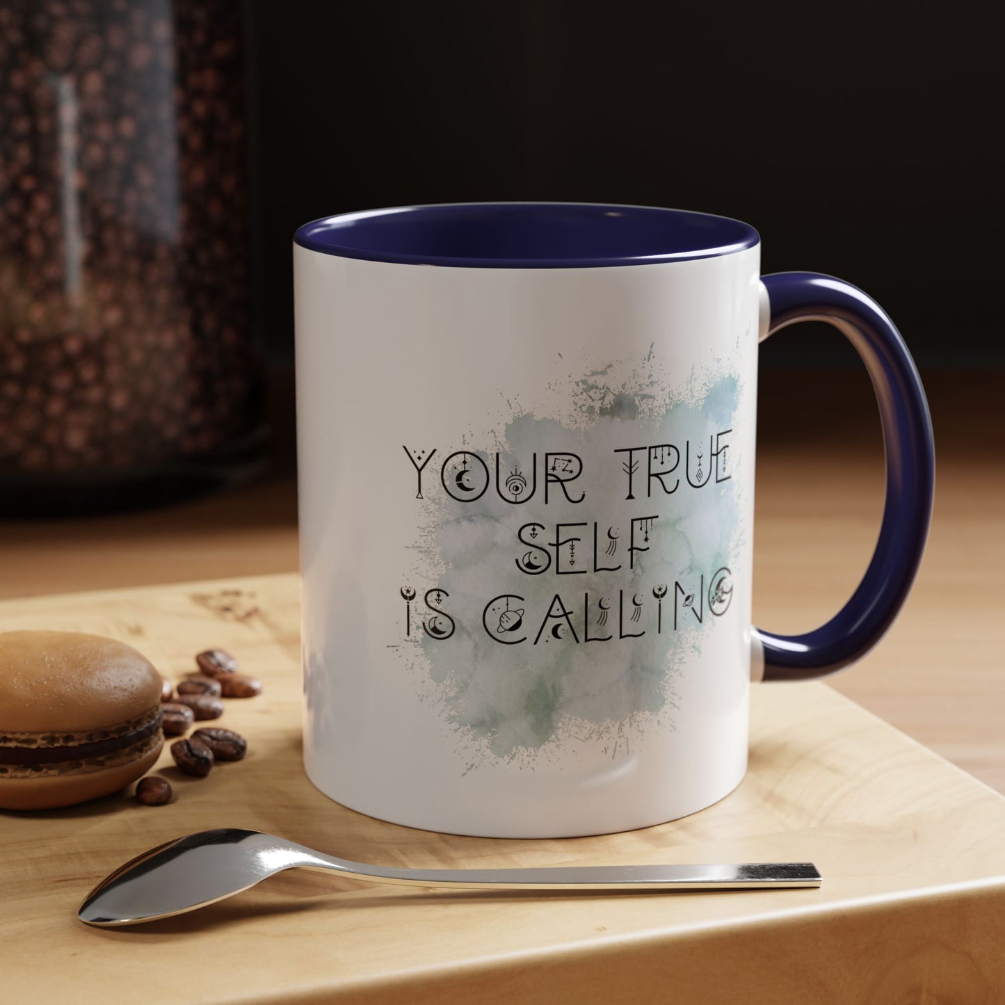 Mug with Inspirational Message - Your True Self Is Calling