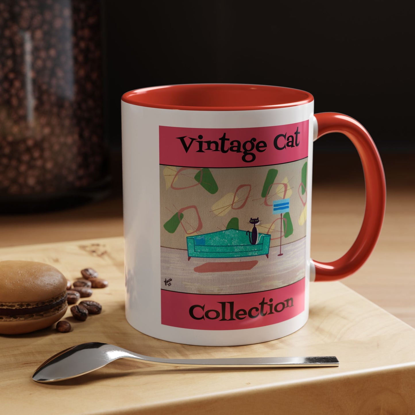 Vintage Cat Collection Coffee Mug