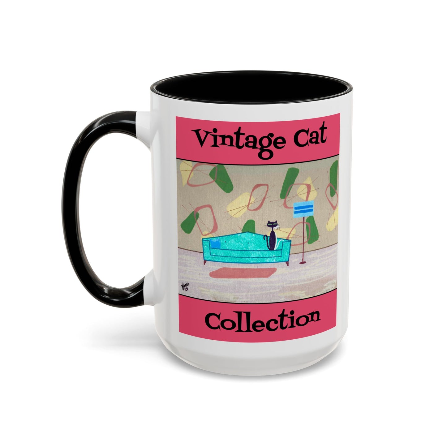 Vintage Cat Collection Coffee Mug