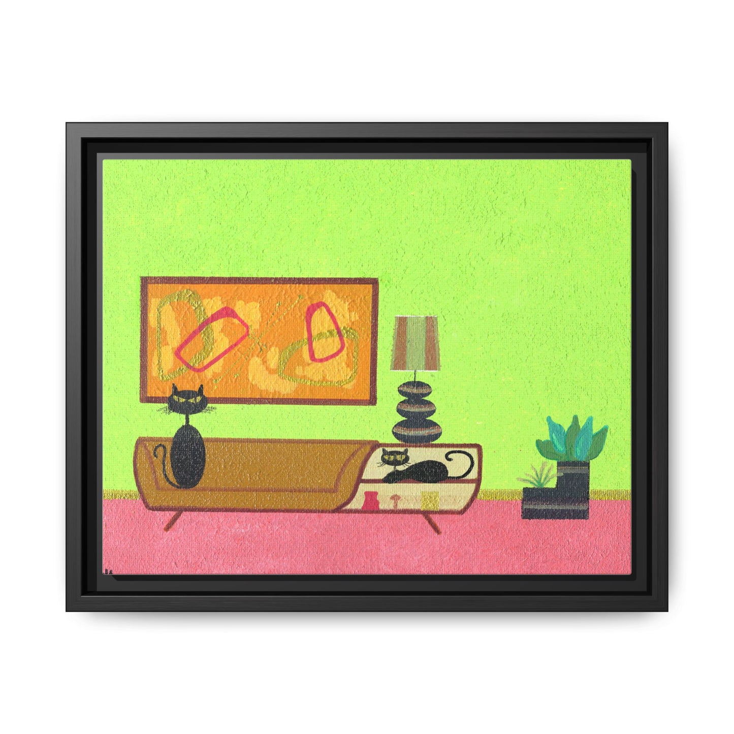 My Secret Spot Vintage Inspired Framed Canvas Print