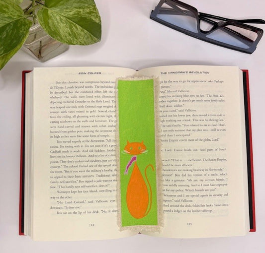 Vintage Cat Bookmark Art (Copy)