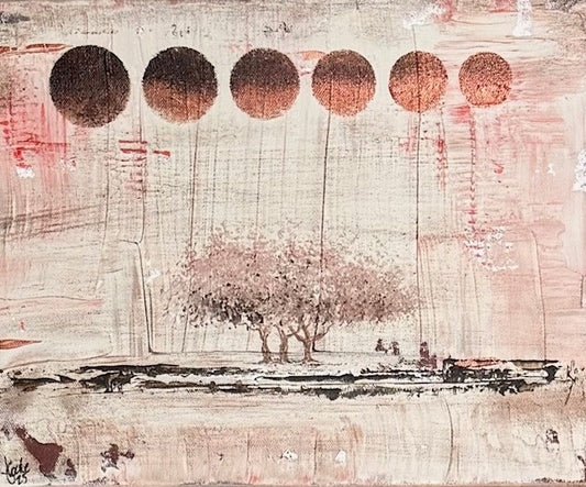 Titled Did You See The Moon Last Night"